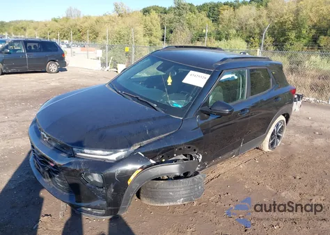 2021 Chevrolet Trailblazer Fwd Rs z USA, uszkodzony, nr VIN KL79MTSL6MB146852